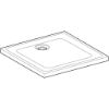 Immagine di PIATTO DOCCIA 45 QUADRATO 80x80 H 4,5 CM BIANCO GEBERIT
