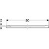 Immagine di PIATTO DOCCIA 45 QUADRATO 80x80 H 4,5 CM BIANCO GEBERIT