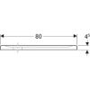 Immagine di PIATTO DOCCIA 45 QUADRATO 80x80 H 4,5 CM BIANCO GEBERIT