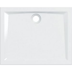 Immagine di PIATTO DOCCIA 60 RETTANGOLARE 100x80 H 6 CM BIANCO GEBERIT