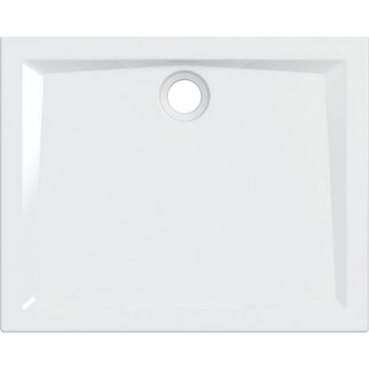 Immagine di PIATTO DOCCIA 60 RETTANGOLARE 100x80 H 6 CM BIANCO GEBERIT