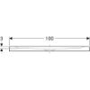 Immagine di PIATTO DOCCIA 60 RETTANGOLARE 100x70 H 6 CM BIANCO GEBERIT