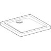Immagine di PIATTO DOCCIA 60 QUADRATO 80x80 H 6 CM BIANCO GEBERIT