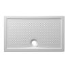 Immagine di PIATTO DOCCIA DOCCIAVIVA 120x70 H 6,5 CM BIANCO SENZA PILETTA GLOBO