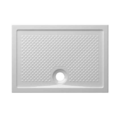 Immagine di PIATTO DOCCIA DOCCIAVIVA 100X70 H6,5 CM BIANCO SENZA PILETTA GLOBO