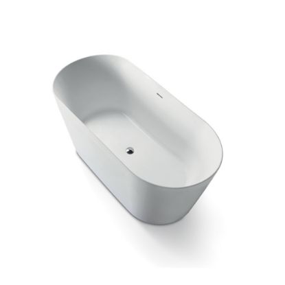 Immagine di VASCA CENTRO STANZA INKA 150X70 CM BIANCO OPACO GRUPPO TRE ESSE