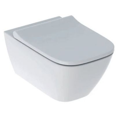 Immagine di VASO SMYLE SOSPESO RIMFREE CON SEDILE AMMORTIZZATO GEBERIT