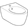 Immagine di BIDET ICON 2022 SOSPESO CERAMICA BIANCA OPACA GEBERIT
