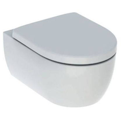 Immagine di VASO ICON SOSPESO CON SEDILE TERMOINDURENTE GEBERIT