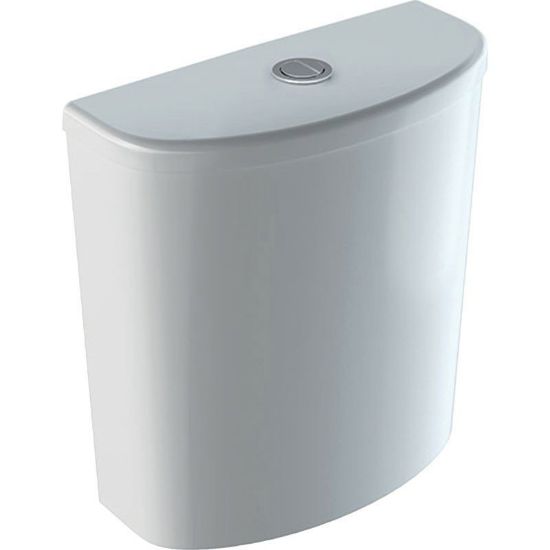 Immagine di CASSETTA SELNOVA DUO PER VASO MONOBLOCCO CERAMICA BIANCA GEBERIT