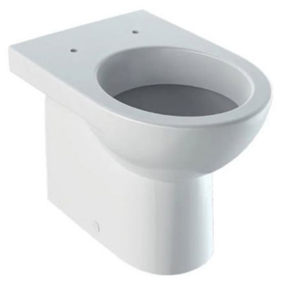 Immagine di VASO SELNOVA FILO PARETE CERAMICA BIANCA GEBERIT (SENZA SEDILE)