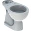 Immagine di VASO COLIBRI' DUO MONOBLOCCO SCARICO PAVIMENTO CERAMICA BIANCA GEBERIT (SENZA SEDILE)