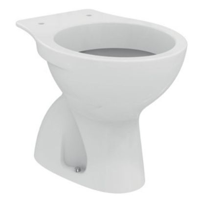 Immagine di VASO EUROVIT A TERRA DISTANZIATO SCARICO PAVIMENTO IDEAL STANDARD (SENZA SEDILE)