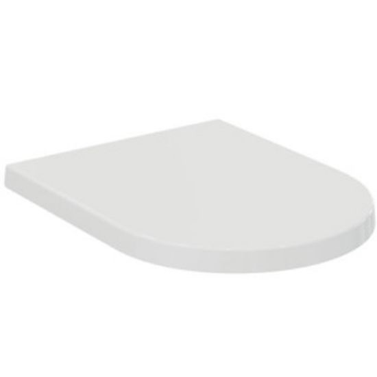 Immagine di COPRIWATER BLEND CURVE CHIUSURA NORMALE BIANCO LUCIDO IDEAL STANDARD