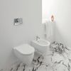 Immagine di COPRIWATER BLEND CURVE CHIUSURA RALLENTATA BIANCO LUCIDO IDEAL STANDARD