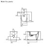Immagine di BIDET DEA FILO PARETE IDEAL STANDARD