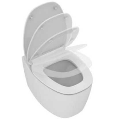 Immagine di VASO DEA SOSPESO AQUABLADE CON SEDILE SOFT CLOSE IDEAL STANDARD