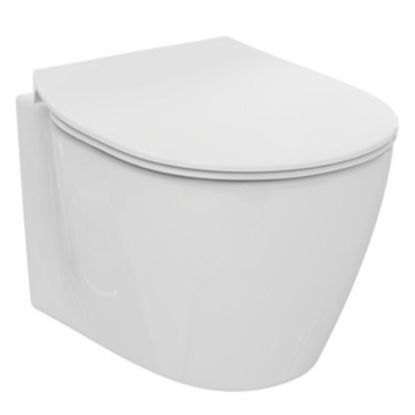 Immagine di VASO CONNECT SPACE SOSPESO 48 CM CON SEDILE IDEAL STANDARD
