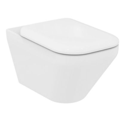 Immagine di VASO TONIC 2 SOSPESO AQUABLADE CON SEDILE IDEAL STANDARD