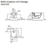Immagine di BIDET TESI SOSPESO IDEAL STANDARD