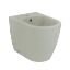Immagine di BIDET ELLISSE FILO PARETE MONOFORO CERAMICA BIANCA IDEAL STANDARD