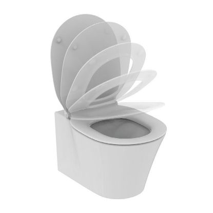 Immagine di VASO CONNECT AIR SOSPESO CON SEDILE SOFT CLOSE IDEAL STANDARD