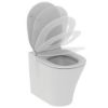 Immagine di VASO CONNECT AIR FILO PARETE CON SEDILE SOFT CLOSE IDEAL STANDARD