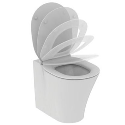 Immagine di VASO CONNECT AIR FILO PARETE CON SEDILE SOFT CLOSE IDEAL STANDARD