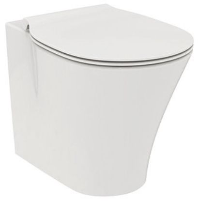 Immagine di VASO CONNECT AIR FILO PARETE CON SEDILE SLIM IDEAL STANDARD