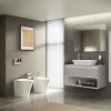 Immagine di VASO CONNECT AIR FILO PARETE CON SEDILE SLIM CERAMICA BIANCA IDEAL STANDARD