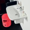 Immagine di LAVABO I.LIFE A 60x48 CM INSTALLAZIONE SOSPESA O SU COLONNA CERAMICA BIANCA IDEAL STANDARD