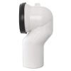 Immagine di CURVA TECNICA WC MAXI PER SCARICO PAVIMENTO Ø 90/110 MM GLOBO