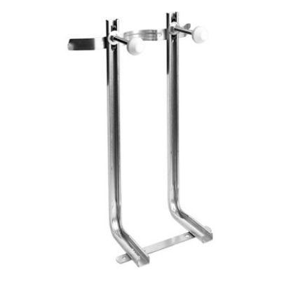 Immagine di STAFFA DI FISSAGGIO A L PER SANITARI SOSPESI PER MURATURA RACC.METALLICHE