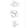 Immagine di BIDET DAILY FILO PARETE 53x37 CM CERAMICA BIANCA GLOBO