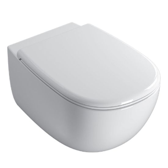 Immagine di VASO DAILY NEW SOSPESO 53x35 CM CERAMICA BIANCA OPACA GLOBO (SENZA SEDILE)