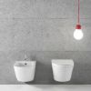 Immagine di BIDET FORTY3 SOSPESO 52x36 CM CERAMICA BIANCA GLOBO