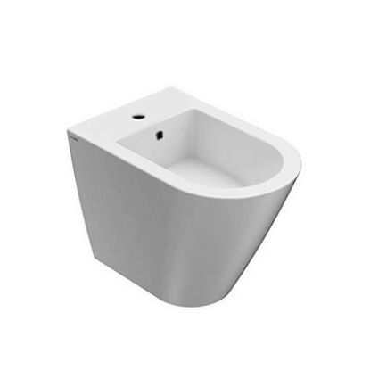 Immagine di BIDET FORTY3 FILO PARETE 57x36 CM CERAMICA BIANCA GLOBO