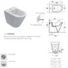 Immagine di BIDET FORTY3 FILO PARETE 57X36 CM GLOBO