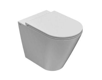 Immagine di VASO FORTY3 FILO PARETE SENZA BRIDA 57X36 CM GLOBO (SENZA SEDILE)