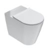 Immagine di VASO FORTY3 MONOBLOCCO FILO PARETE CERAMICA BIANCA GLOBO (SENZA SEDILE)