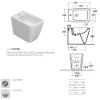 Immagine di BIDET STONE FILO PARETE MULTI 56x36 CM CERAMICA BIANCA GLOBO