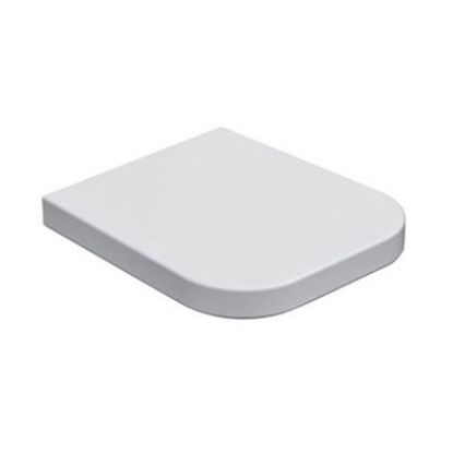 Immagine di COPRIWATER STONE 52X36 CM CHIUSURA RALLENTATA BIANCO LUCIDO GLOBO