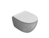Immagine di VASO 4ALL SOSPESO SENZA BRIDA CM 48x37 CERAMICA BIANCA GLOBO (SENZA SEDILE)