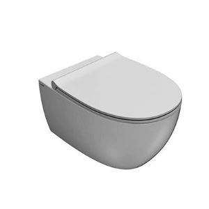 Immagine di VASO 4ALL SOSPESO SENZA BRIDA CM 54x36 CERAMICA BIANCA GLOBO (SENZA SEDILE)