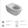Immagine di VASO/BIDET 4ALL SOSPESO 54X36 CM GLOBO (SENZA SEDILE)