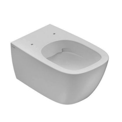 Immagine di VASO GENESIS SOSPESO SENZA BRIDA CM 55X36 BIANCO OPACO GLOBO (SENZA SEDILE)