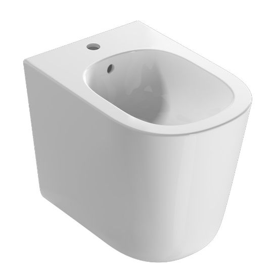 Immagine di BIDET LALITA FILO PARETE CERAMICA BIANCA GLOBO