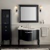 Immagine di LAVABO PAESTUM 110x60 CM INSTALLAZIONE SOSPESA PREDISPOSIZIONE 3 FORI CERAMICA BIANCA GLOBO