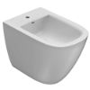 Immagine di BIDET STOCKHOLM FILO PARETE 58 CM CERAMICA BIANCA GLOBO