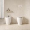 Immagine di BIDET MODE FILO PARETE 53 CM MONOFORO CERAMICA BIANCA GLOBO
